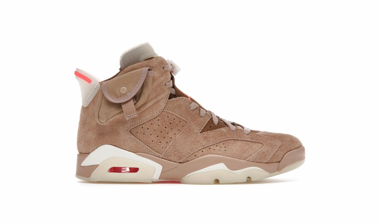 JORDAN 6 RETRO TRAVIS SCOTT BRITISH KHAKI