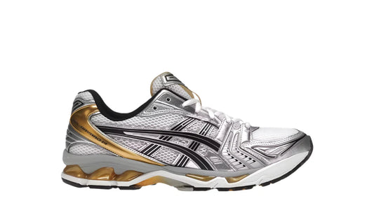 ASCIS Gel-Kayano 14 blanco y verde malaquita