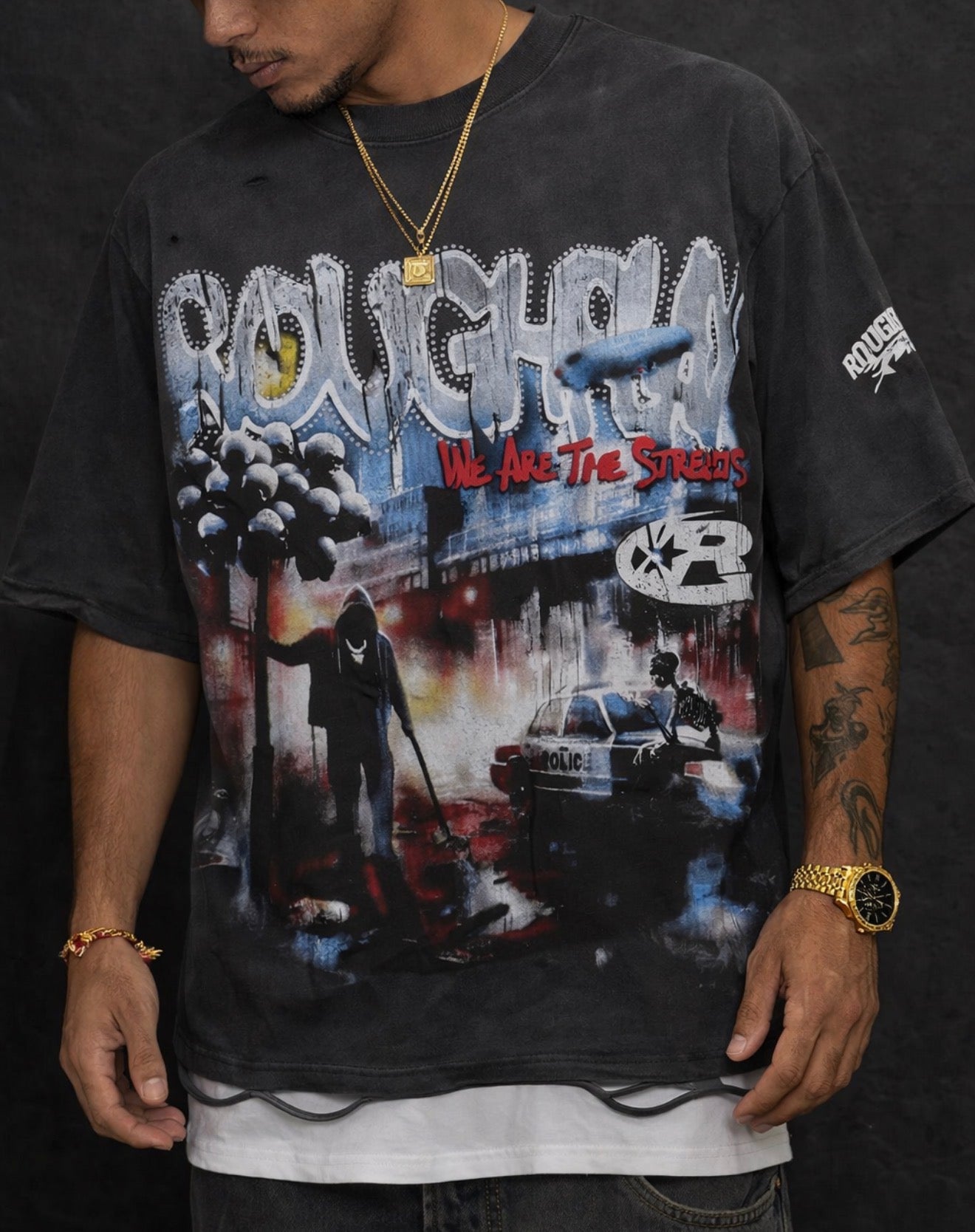 Rough Play Black- We are the streets