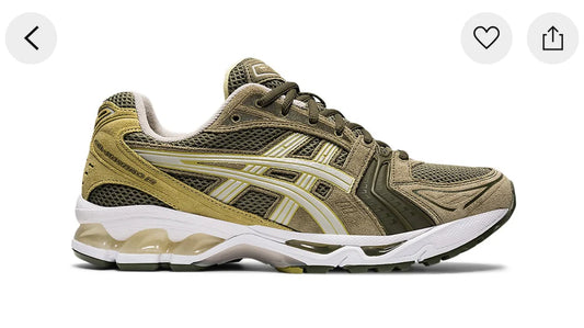 ASCIS Gel-Kayano 14 Manto Verde