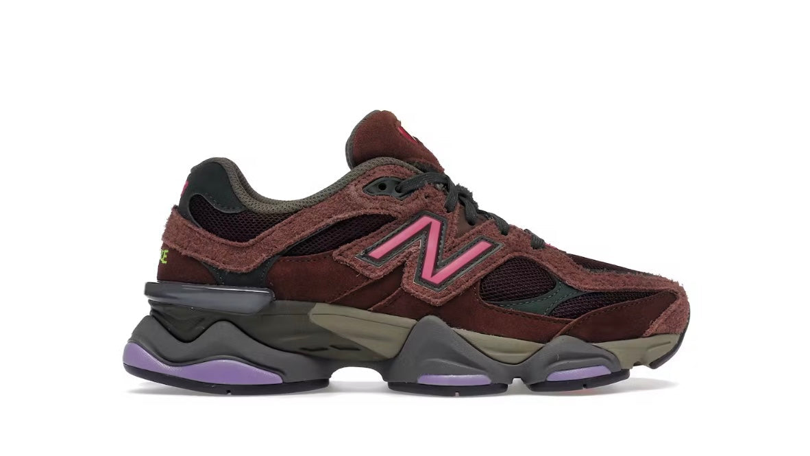 NEW BALANCE 9060 RICH OAK BURGUNDY